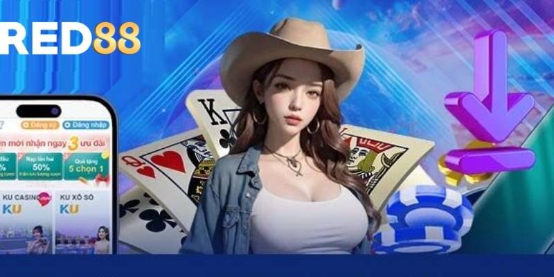 Khi tải app red88 người chơi cần update phiên bản mới nhất