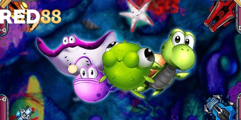 Ocean King  là một tựa game bắn cá Red88 nổi bật với đồ họa sinh động